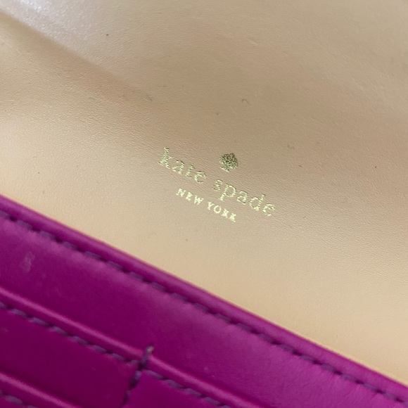 KATE SPADE NEW YORK Hampton Road Turnlock Mara Wallet Wristlet - Picture 6 of 7